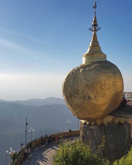 du lịch chùa vàng golden rock myanmar